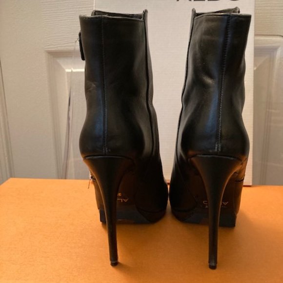 Black Aldo Booties - Picture 3 of 5